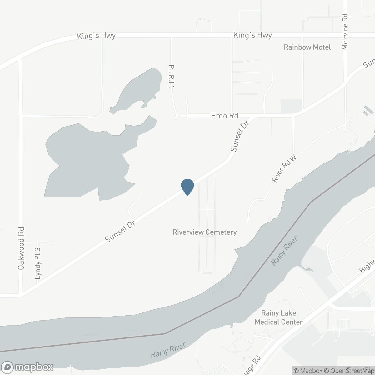 PCL 16721 SUNSET DRIVE, Fort Frances, Ontario P9A 2T6